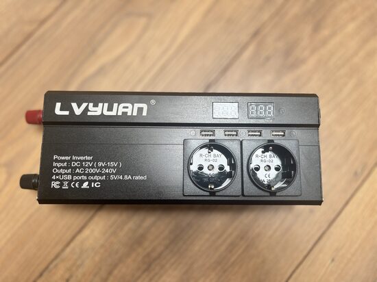 Strāvas pārveidotājs 1000W