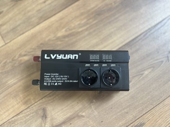 Strāvas pārveidotājs 200W